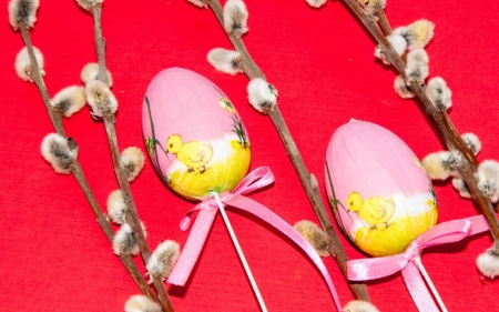 Easter Eggs - eggs, decorated, Easter, holiday