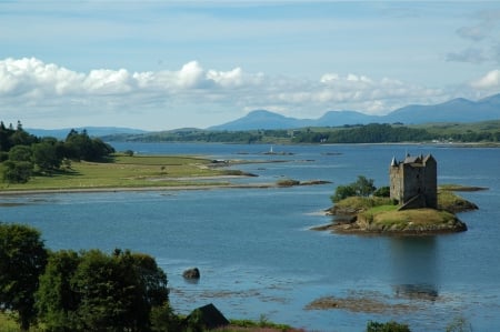 Castle Stalker - Scotland - castle stalker, scottish highlands, scottish castles, scotland