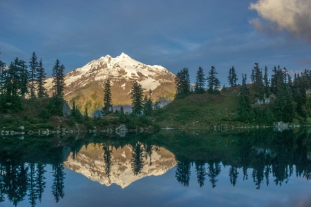 nature - lake, forest, cool, fun, nature, mountain