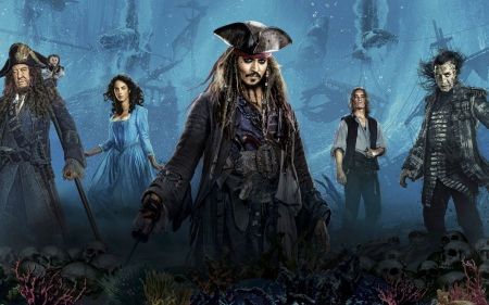 Pirates of the Caribbean  5 - 5, pirates, 2017, movies, caribbean