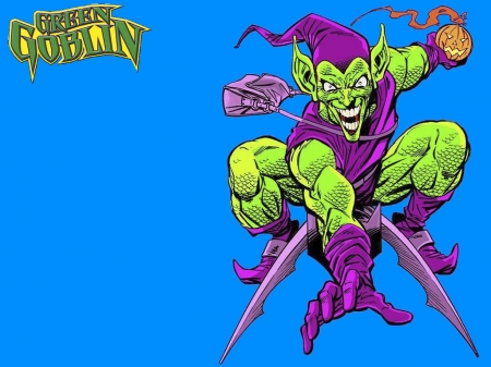 Green Goblin - villains, comics, superheroes, green goblin, marvel