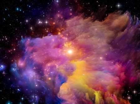 rainbow galaxy background