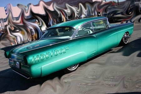 1957 Ford, AKA, Jade Idol - cars, low-riders