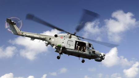 Royal Navy Lynx Helicopter - helicopter, navy, lynx