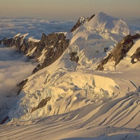 Balfour Glacier Westland National Park New Zealand