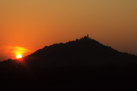 mountain  - mountaion, sunset