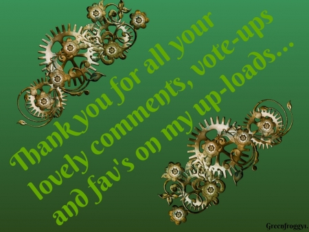 THANK YOU - CARD, YOU, COMMENT, THANK