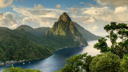 Beautiful Mountain - nature, sky, lake, mountain