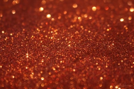 Orange Glitter - sparkle, Bokeh, gitter, orange, sparkly, shiny, girly, halloween, bokeh background, glittery