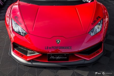 Lamborghini - street, lamborghini, car, custom, auto, super sports car