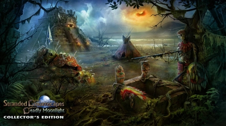 Stranded Dreamscapes 3 - Deadly Moonlight08 - fun, puzzle, hidden object, cool, video games