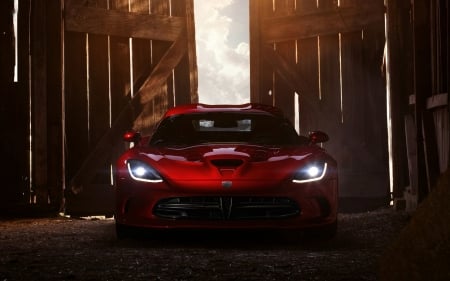 dodge srt viper gts - doors, dodge, barn, viper