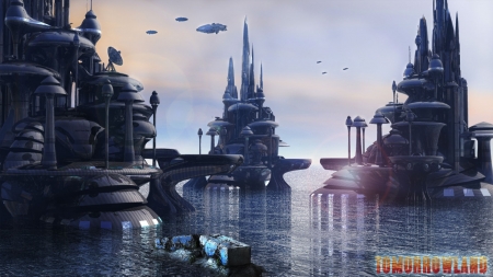 Tomorrowland - SCI-FI, fantasy, scientic, 3D