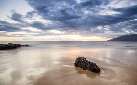 beach - cool, fun, beach, sunset, ocean, nature