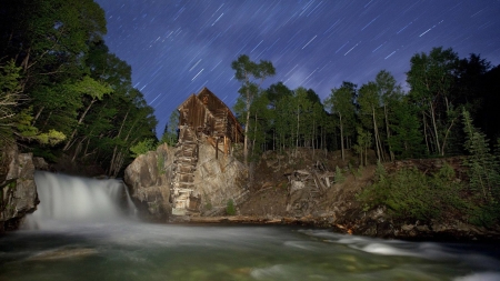 rainy day - fun, nature, lake, forest, cool, mountain