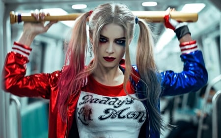 Harley Quin - Harley, comics, dc, cosplay, Quin