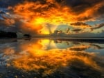 Gorgeous Reflecting Sunset