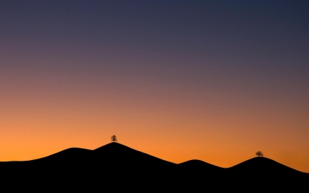 Amazing Sunset - orange, nature, amazing, sunset