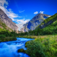 The Glacier river