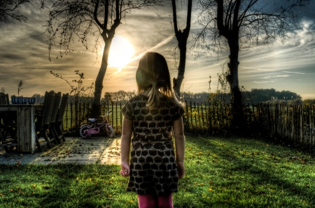 little girl - princess, people, hair, belle, sightly, white, childhood, fair, table, grass, little, bonny, adorable, wallpaper, child, nature, beautiful, pink, sweet, sunrise, nice, beauty, sky, photography, pretty, baby, green, tree, cute, kid, girl, dainty, seat, bicycle, lovely, pure, comely, desktopnexus, blonde