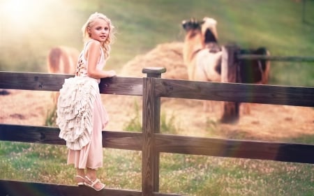 little girl - dainty, pretty, cow, pink, pure, child, fair, princess, face, nice, bonny, kid, childhood, beauty, baby, Hair, Belle, comely, white, green, cute, wallpaper, people, blonde, grass, DesktopNexus, sightly, beautiful, photography, girl, lovely, sweet, little, adorable