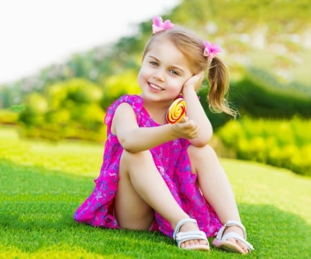 little girl - dainty, pretty, pink, pure, child, fair, princess, face, nice, bonny, Fun, kid, childhood, set, beauty, baby, Hair, Belle, comely, white, green, cute, wallpaper, people, blonde, grass, DesktopNexus, sightly, beautiful, photography, girl, lovely, sweet, smile, little, adorable, feet