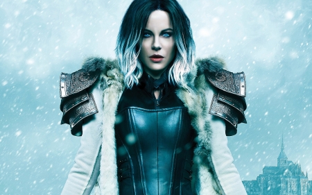 Underworld: Blood Wars - acting, actor, Selene, Kate Beckinsale, snow, actress, film, Blood Wars, vampire, movie, Underworld, character