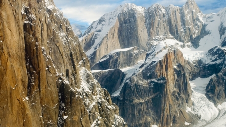 rocky mountain high - sky, peak, mountain, snow