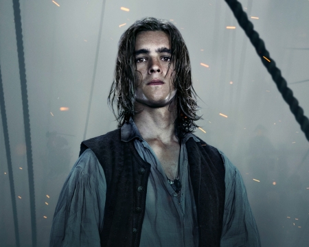 Pirates of the Caribbean: Dead Men Tell No Tales (2017) - pirates of the caribbean, actor, poster, Brenton Thwaites, man, fantasy, movie, dead men tell no tales, disney