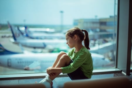 little girl - people, hair, airport, belle, sightly, white, face, window, childhood, fair, little, bonny, adorable, child, set, wallpaper, beautiful, pink, sweet, nice, beauty, sky, photography, pretty, baby, cute, kid, dainty, girl, lovely, pure, comely, desktopnexus, blonde