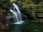 Big Falls in Sullivan County, Pennsylvania