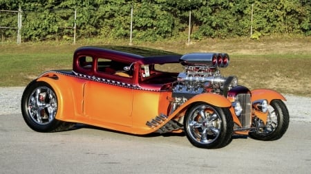 1930 Ford Coupe - ford, old-timer, car, hot rod, coupe