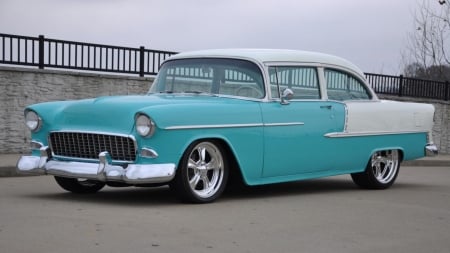 1955 Chevrolet Bel Air - chevrolet, bel air, car, old-timer