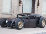 Wicked Chopped and Dropped 1930 Model A Tudor Sedan