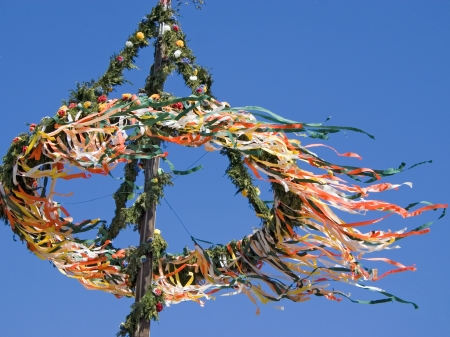 Maibaum - holiday, german, folklore, may traditions