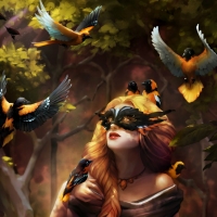 Oriole girl