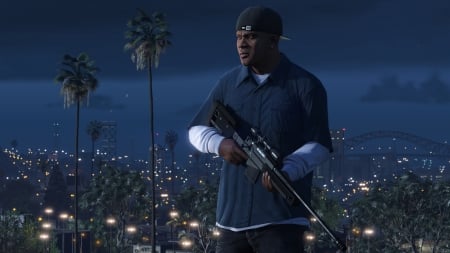 Grand Theft Auto 5 - game, open world, GTA V, Grand Theft Auto V, Franklin Clinton, Grand Theft Auto 5, GTA 5, gaming, video game