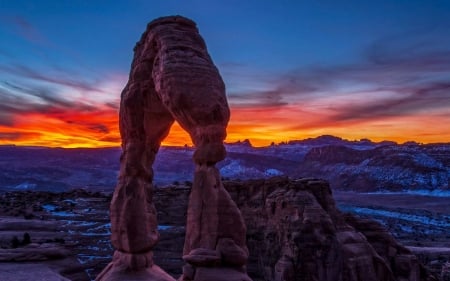 Arch in the Canyons