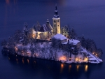 Church On Bled Island, Slovenia