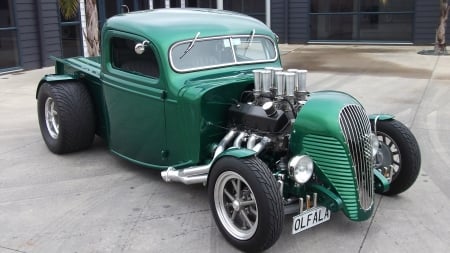 37 Ford Pick Up - car, hot, old-timer, ford, pick up, rod