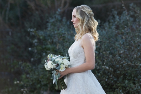 The Vampire Diaries (TV Series 2009â€“2017) - woman, wedding, actress, girl, tv series, the vampire diaries, bride, bouquet, season 8, fantasy, candice accola king, flower, scene