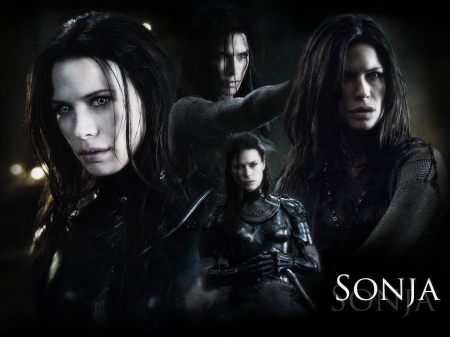 Underworld: Rise of the Lycans (2009) - sonja, rise of the lycans, underworld, poster, collage, girl, Rhona Mitra, actress, fantasy, woman, movie