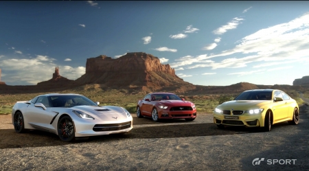 Gran Turismo Sport - Ford, BMW, Corvette, Sport, Gran, Turismo