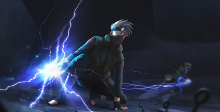 Kakashi Vs Nobody - Manga, Jonin, Lightning Transmission, Shadow Clone, S Rank, Kakashi Hatake, Naruto, Kunai, Anime, Obito Uchiha, Kakashi Of The Sharingan, Konohagakure, Kakashi Vs Nobody, Fourth Shinobi World War Climax Arc, Shinobi