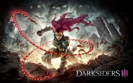 Darksiders 3 - 3, games, video, 2017, dark, siders