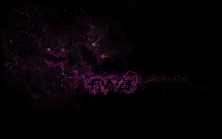 Purple monsters - eyes, monster, fantasy, creative, black, purple, pink, luminos, fwa, commercial, add