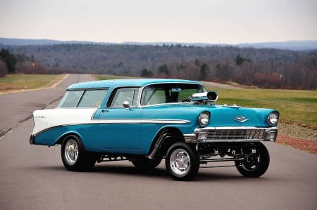 1956-Nomad-Gasser - classic, aqua, gasser, gm