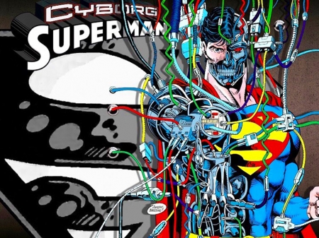 Cyborg Superman - villains, comics, cyborg superman, dc comics, superheroes