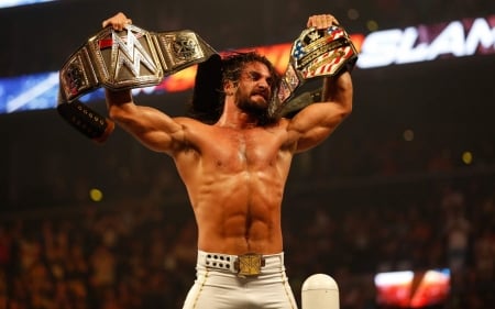 seth rollins - rollins, seth, belt, man