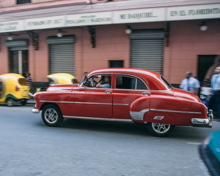 Old Car - car, red, beautiful, old